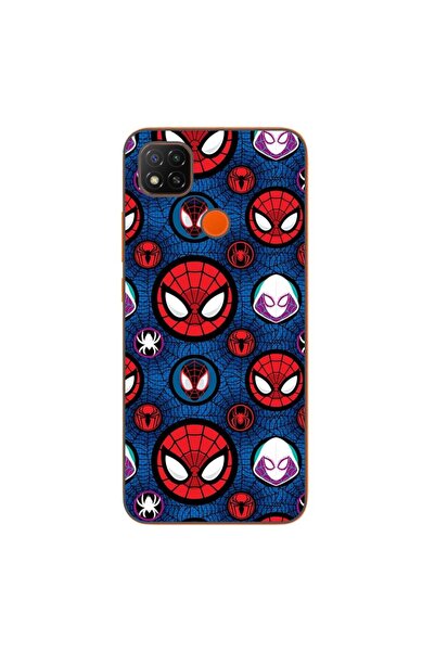 OEM Case compatible with Xiaomi Redmi 9C, 9C NFC Silicone Gel Tpu Model Spide...