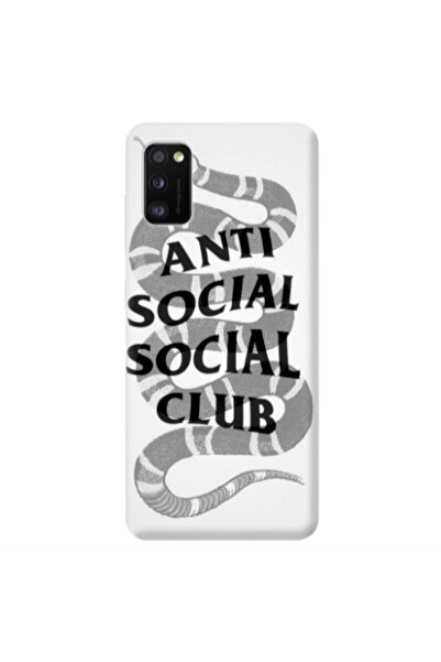 Other Samsung A41 Social club Transparent Silicone TPU Θήκη