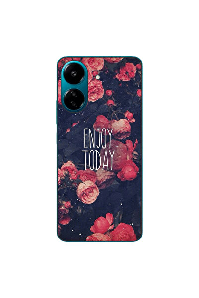 OEM Husa compatibila cu Xiaomi Redmi 13C 4G Silicon Gel Tpu Model Enjoy Today
