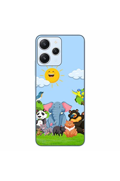 OEM Husa compatibila cu Xiaomi Redmi 12 4G Silicon Gel Tpu Model Prietenii Ju...