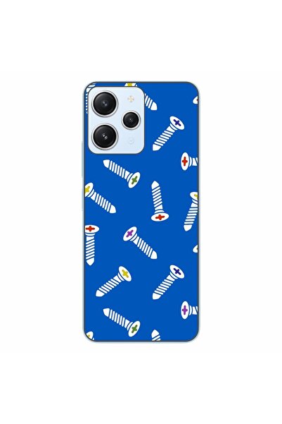 OEM Калъф, съвместим с Xiaomi Redmi 12 4G, силиконов гел TPU модел с шарка на...