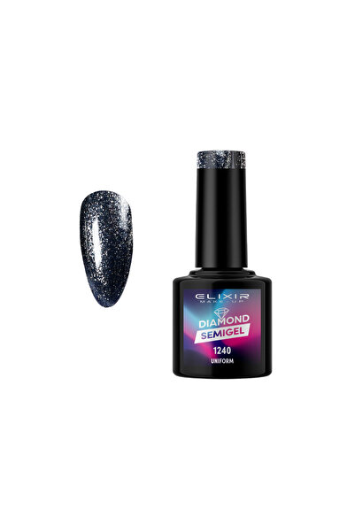 Elixir DIAMOND SEMI GEL (ΗΜΙΜΟΝΙΜΟ BΕΡΝΙΚΙ) - 1240 (UNIFORM) 8ML