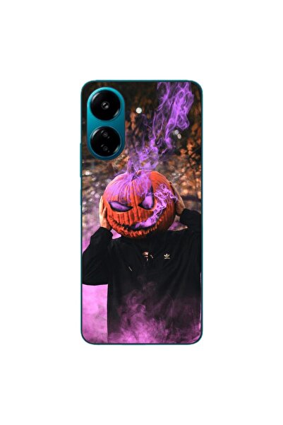 OEM Husa compatibila cu Xiaomi Redmi 13C 4G Silicon Gel Tpu Model Halloween C...