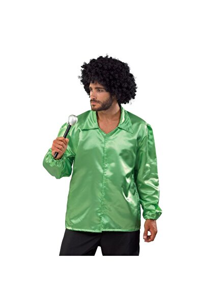 Fun Fashion Πουκάμισο στολής ντίσκο (Πράσινο λάιμ)