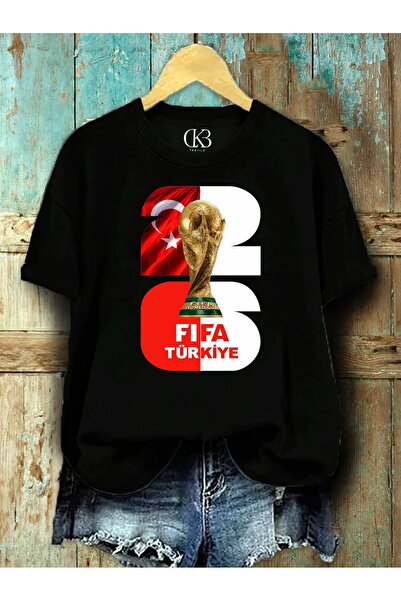 qubo sportswear & company Unisex Oversize εμπριμέ βαμβακερό μπλουζάκι με κοντ...