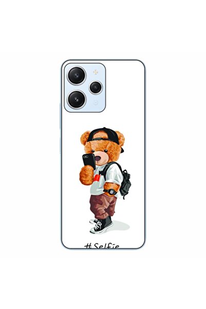 OEM Husa compatibila cu Xiaomi Redmi 12 4G Silicon Gel Tpu Model Bear Teddy S...