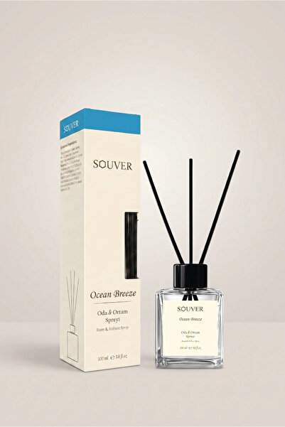 Souver 100 ml Okyanus Esintisi (Ocean Breeze) Bambu Oda Kokusu
