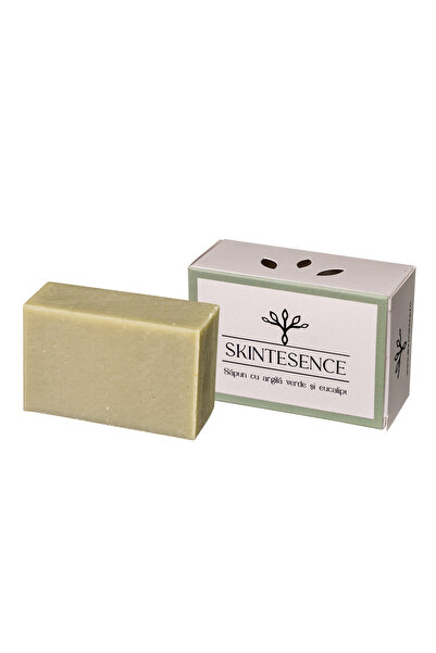 Skintesence Săpun cu argilă verde și eucalipt, 100g (+/- 10g)