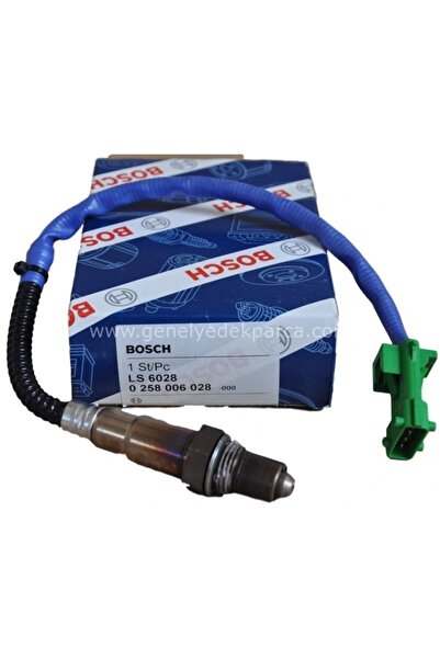 Bosch Citroen C4 1.4/1.6 Oksijen Sensör Marka (0258006028-c4)