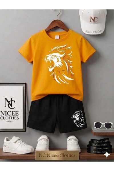 NC Nicee Clothes ΚΑΛΟΚΑΙΡΙΝΟ ΠΑΙΔΙΚΟ ΜΠΛΟΥΖΑΚΙ ΚΑΙ ΣΟΡΤΣ UNISEX (ΜΕ ΣΧΕΔΙΟ ΛΙ...