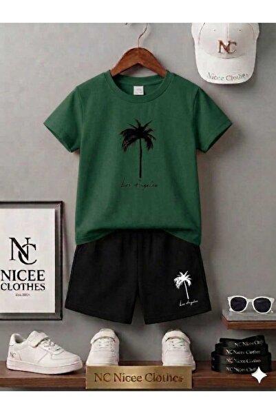 NC Nicee Clothes ΚΑΛΟΚΑΙΡΙΝΟ ΠΑΙΔΙΚΟ ΜΠΛΟΥΖΑΚΙ ΣΟΡΤΣ UNISEX (ΜΑΥΡΟ ΔΕΝΤΡΟ ΛΟΣ...