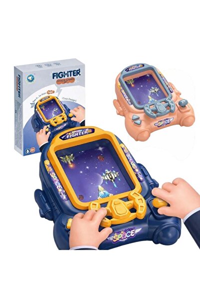 Zenorius Consolă de Joc Spațială 19x15.5cm cu Volan Interactiv și Efecte Lumi...