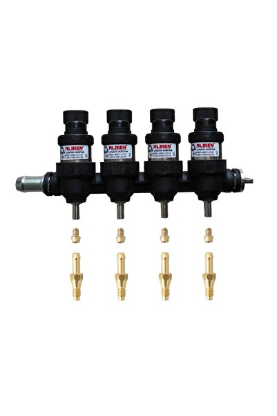 ALBİEN Atiker Gold AHCF Uyumlu Albien Ultra Gold 4 Silindir 2 Ohm Lpg Enjektörü