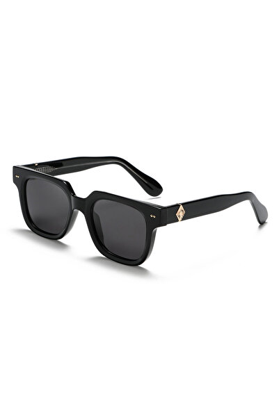 Optosquad Μαύρα Premium Polarized Γυαλιά Ηλίου-F. Acetate