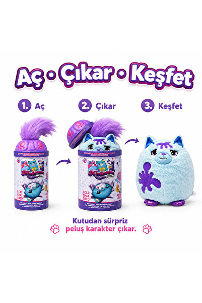 Misfittens Orijinal Sürpriz Peluş Hediyelik Peluş Misfitens Oyuncak 1 Adet
