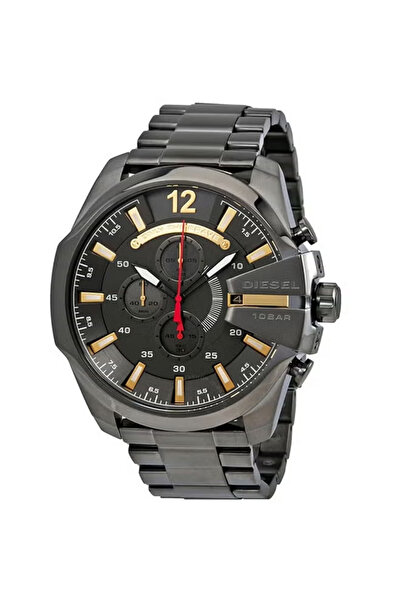 Dielso Men's Round Shape Metal Chronograph Wrist Watch 51 mm - - DZ4421