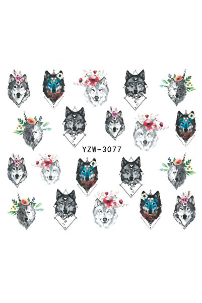 E-Unghii water-based-sticker-yzw-3077
