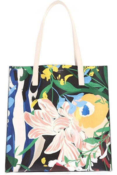 Ted Baker حقيبة نسائية كبيرة بطبعة باقة زهور من آيكون S284126MULTICOLO/S
