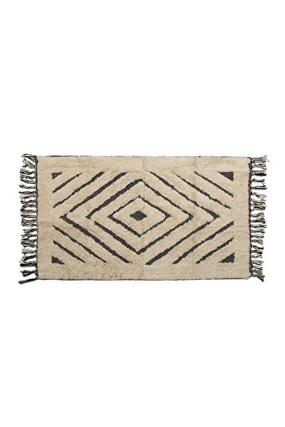 OEM Covoraș decorativ pentru casă, Bumbac, Bej, 90 x 60, decorativ, antiderap...