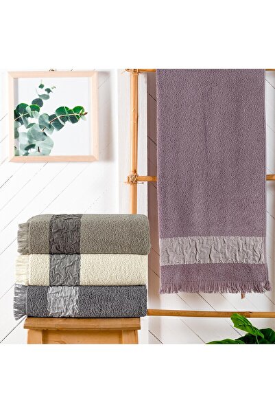 LC Waikiki Nevavm Dobby Towel 50X90 Cm-Lavender