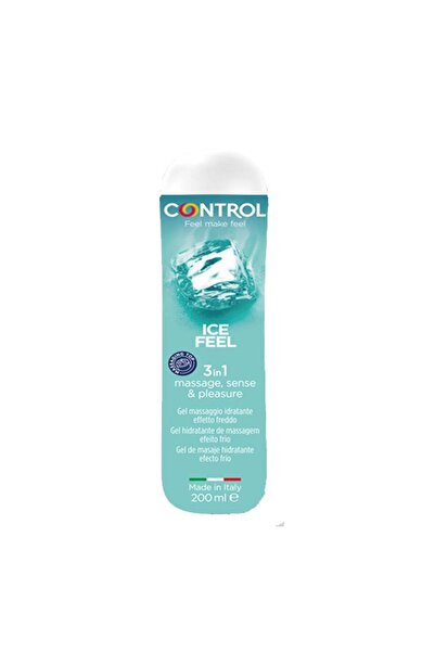 control Gel de masaj cu senzație de gheață 200 ml