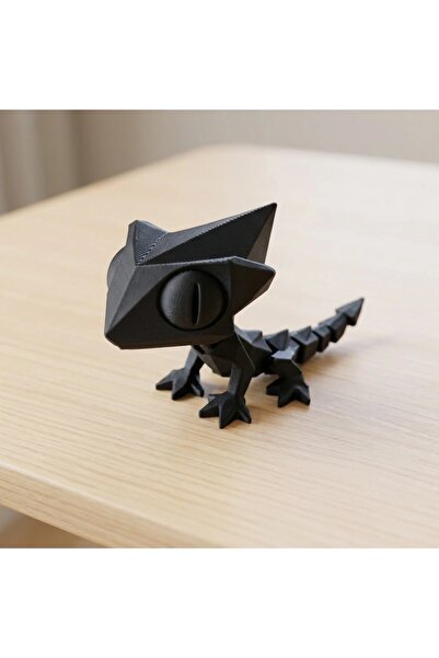 OEM Decorative geometric lizard sculpture