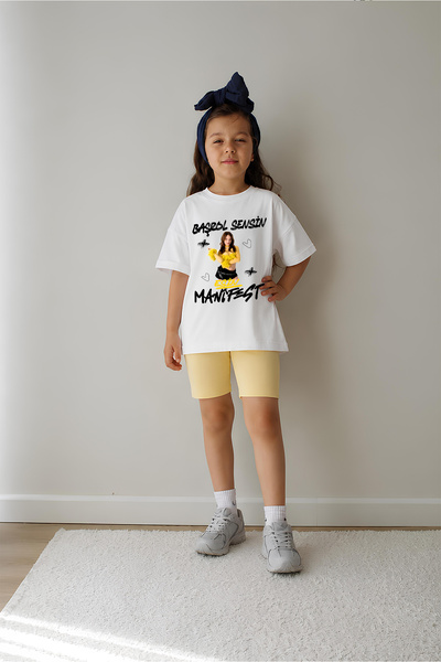 Belya Kids Wear Set de îmbrăcăminte pentru fete, model oversize, Belya Kids E...