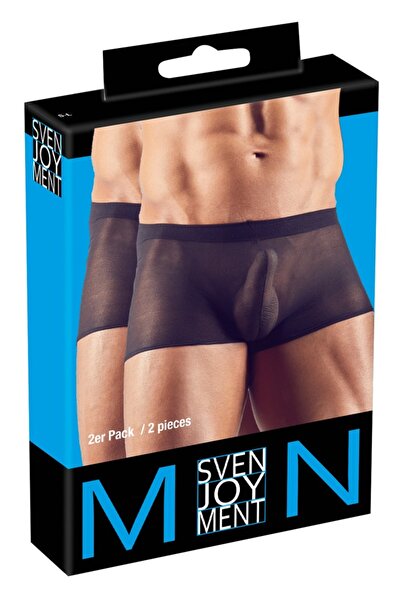 Svenjoyment Men's Lingerie – Men's Pants Pack of 2 S-L Black, S-L – Very stre...