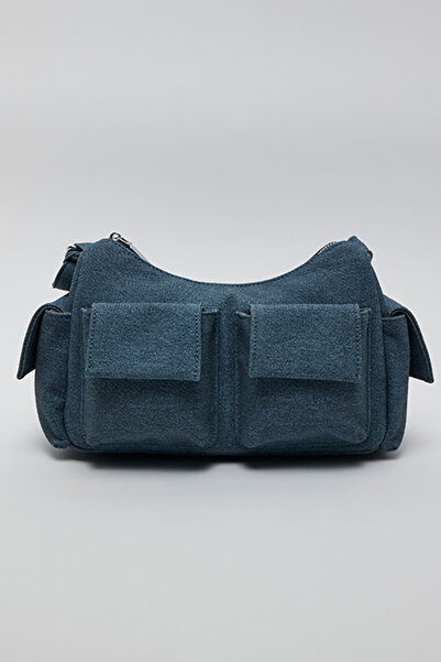 R&B Pockets Detail Shoulder Bag