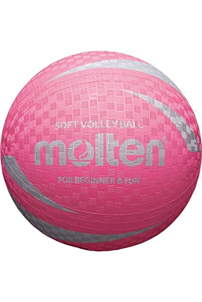 MOLTEN Soft volleyball S2V1250-P, rubber, pink