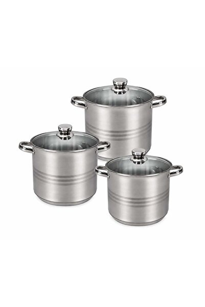 Floria Set oale inox ZLN-4045 - 6 piese (5L, 6L, 8L) - compatibil toate surse...