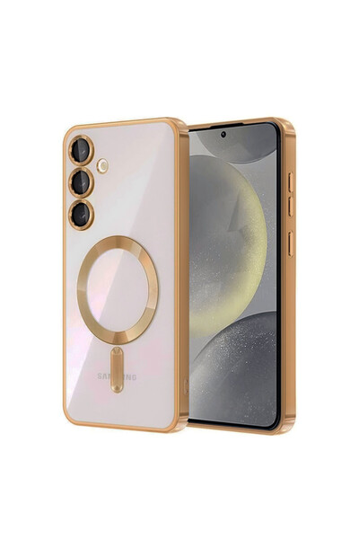 Galaxy A35 5G Kross Magneticsafe Kapak - Çöl Titanyum