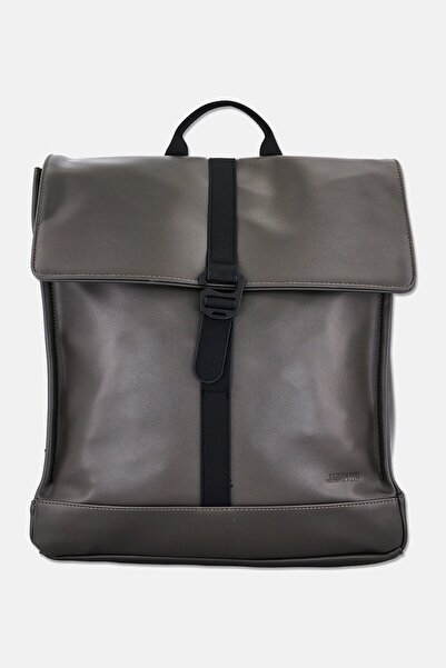 JASON WU Men Brand Logo Backpack, Taupe