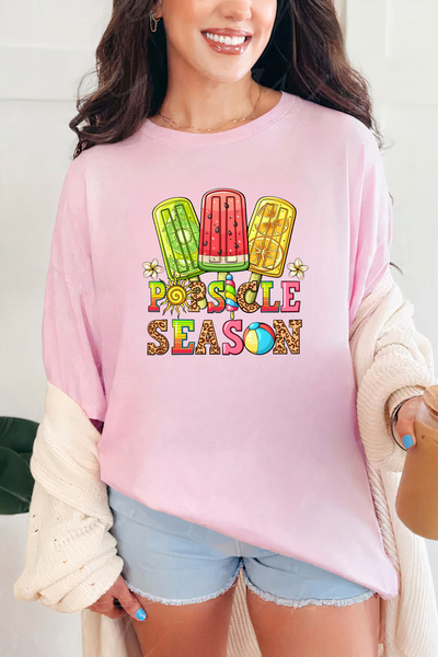 Sarah's Boutique Women's T-shirt – 100% cotton – Popsicle Season