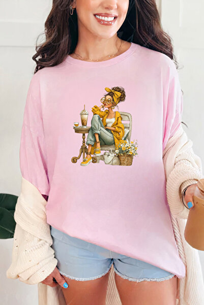 Sarah's Boutique Women's T-shirt – 100% cotton – Boho Coffee