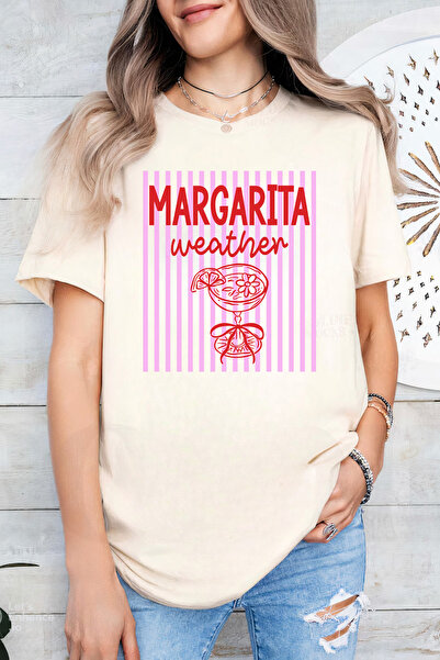 Sarah's Boutique Women's T-shirt – 100% cotton – Margarita Weather