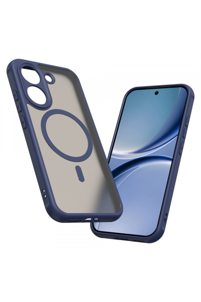 Techsuit MagSafe Case for Xiaomi Poco X8 Pro, Techsuit, HaloFrost II, Navy Blue