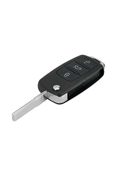 Avex Carcasă pentru telecomandă auto cu 3 butoane și lamă inclusă, compatibil...