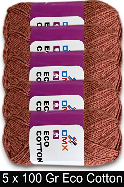 Diva İplik Dmx Prirodni pamuk - Pamučni konopac - 5 x 100 grama (Paket od 5) ...