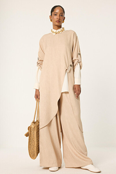 Touché Privé ASYMMETRICAL TUNIC PANTS SET
