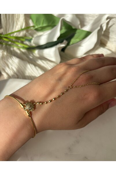 Güneş detaylı gold şahmeran