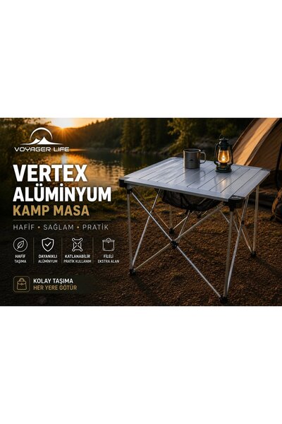 VOYAGER LİFE Vertex Aluminyum Kamp Masa