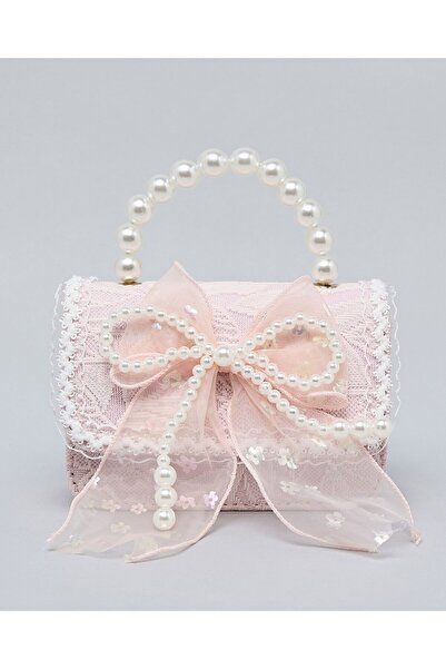 R&B Laced Top Handle Bag