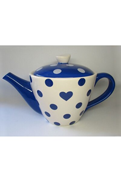 Livada cu Ceai Porcelain Teapot "Dots and a Heart" Collection 1.8 L