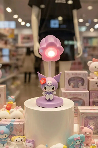 Miniso مصباح طاولة صغير مزخرف بإضاءة LED من سلسلة سانريو كورومي الصيفية للشاط...