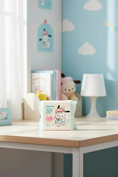Miniso Sanrio Licensed Pochacco Pearl Textured Dry Wipes – 100% Viscose Soft ...