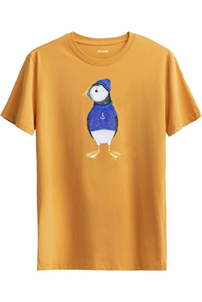 Colermi Sea Parrot Design T-Shirt