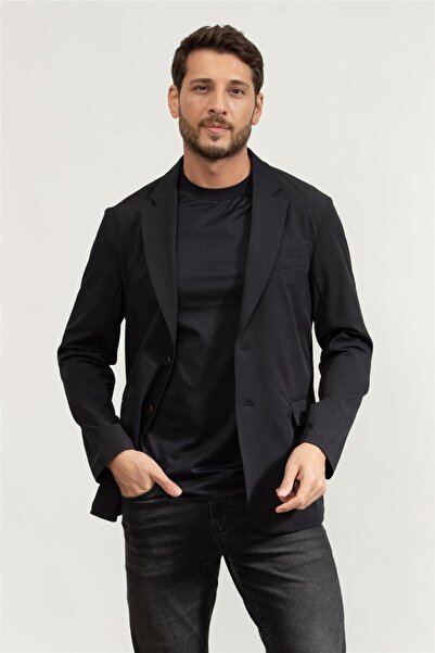 Emporio Armani Erkek Blazer Ceket Lacivert