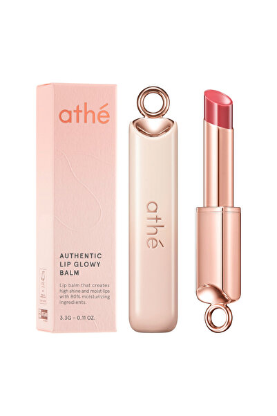 ATHÉ Balsam de buze hidratant si iluminator, ATHE AUTHENTIC, 02 FLIRT, 3.3 g