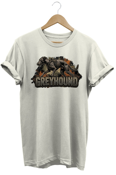 WİDİ Unisex Basset Hound Printed T-Shirt - Hunter Dogs Series Crew Neck Cotto...